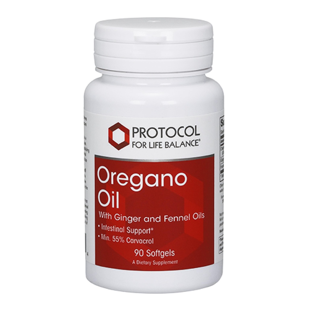 PROTOCOLLO PER LA VITA BALANCE Olio di origano 0.2 mL - per il supporto intestinale - Minimo 55% Carvacrol - con Ginger & Fennel Oil - Dairy Free & Egg Free - 90 Softgels