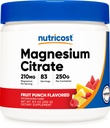 Polvere di citrato di magnesio Nutricost (Punto di prua, 250 grammi)