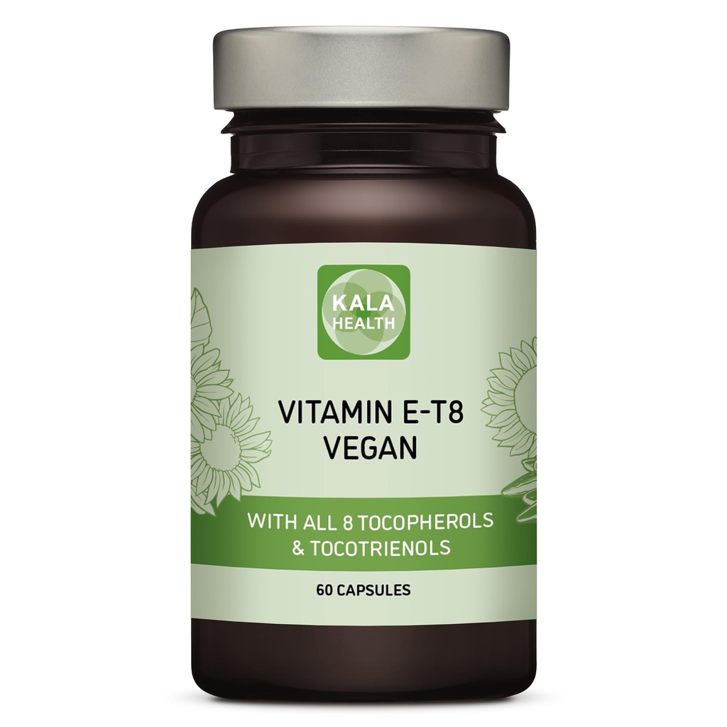 Unico Vegan Formula con Tutti 8 Tocoferoli e Tocotrienols Vitamina E – Non contiene PAH’s, Heavy Metals, Contaminants o Preservatives - Certificato Sostenibile - Capelli, Scarpe e Pelle (60)