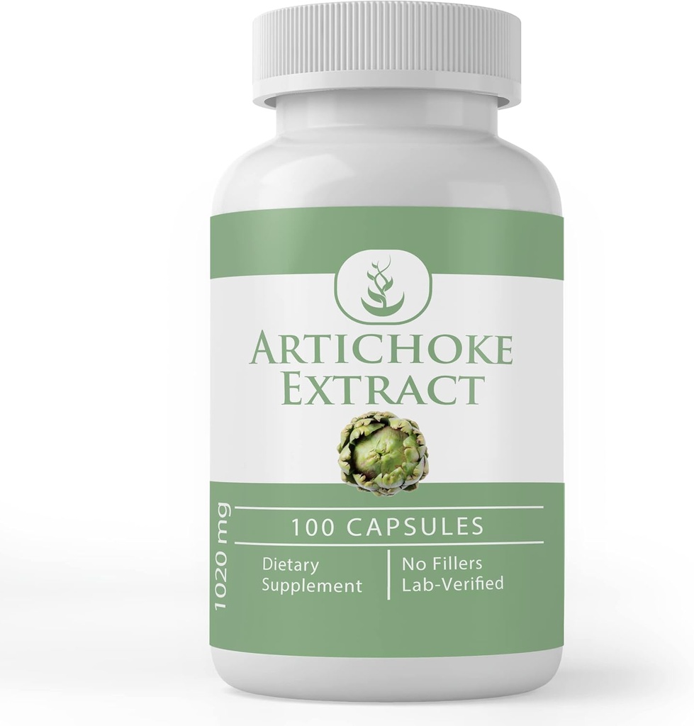 PURE ORIGINAL INGREDIENTI Estratto di carciofo (100 capsule) Sempre puro, Nessun Additivo o Filler, verificato il laboratorio