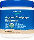 Nutricost Organic Cordyceps Polvere 100 Grammi - Certificato USDA Organico, Non OGM, Gluten Free