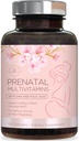 Vitamine prenatali per le donne con acido folico & DHA, supporto per lo sviluppo del cervello fetale con Folate & Omega 3's, Multivitamina con vitamina A, C, D, B6, B12 & Iron, supplemento di gravidanza - 120 Softgels
