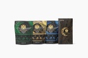 Kit campione premium Koa Kava: Tongan media Grind, Vanuatu Waka e Polvere di Fijian Waka Kava
