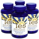 Olio di pesce Omega 3 Integratori Alternativo-YES Omega 3 & 6 Acido Grasso - Burpless, Basato sulle piante - DHA, EPA, SDA - Colesterolo, Cuore, Pelle, Energia, Occhi, Supporto per l'immunità da YES (4 x 120 Cappelli Gel)