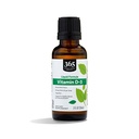 Mercato dei cibi integrali, Vitamina D-3 Liquid Mint Flavor 1000IU, 1 OZ