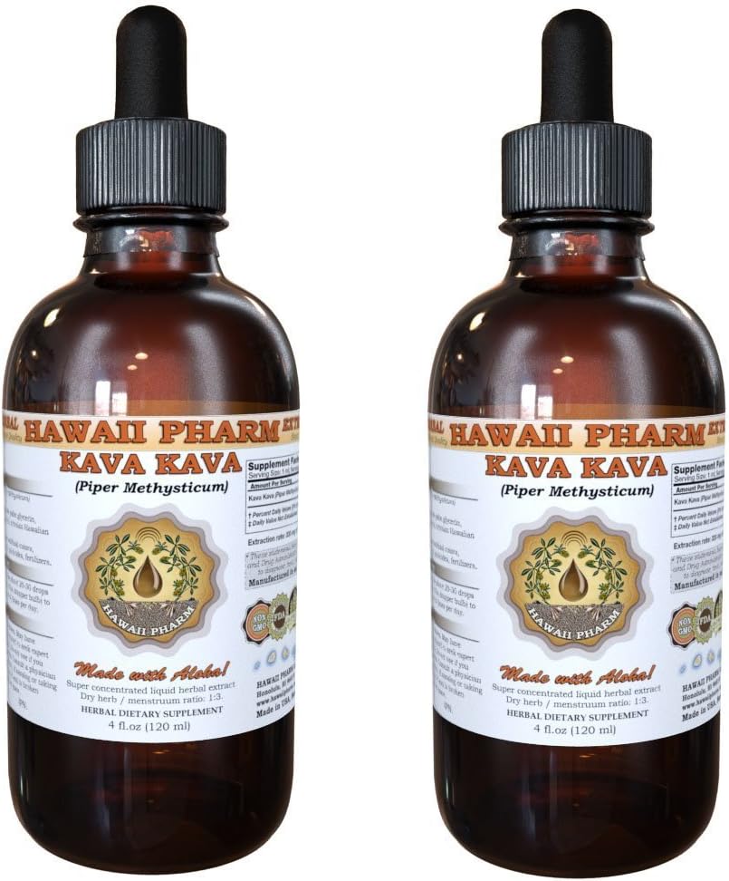 Kava Kava (Piper Methysticum) Estratto liquido 2x2 oz