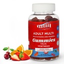 Vitamine Halal per Adulti - Multivitaminici Halal per Donne & Uomini - Vitamina A, C, D, E, B6, B12 - Vegetariano, Gummie Halal - 90 Conte