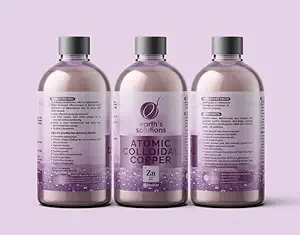 Zinco - Premium Atomic Colloidal Zinc Supplemento per Supporto Immune e Benessere Complessivo - Soluzione Ionica per la Salute Naturale