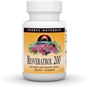 Fonte Naturals Resveratrolo, per il cuore e l'invecchiamento sano* 200 mg - 30 compresse