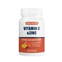 Vitamina C 1000mg con Zinco, Rose Hips e Citrus Bioflavonoidi, Immune Support Supplemento Antiossidanti Protezione, 120 Capsule