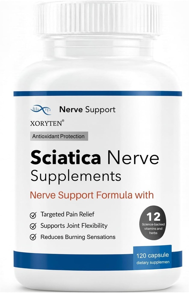 Sciatica Nerve Pain Relie-Botanical Extracts- Carefully Selected Ingredients, Premium Quality-120 Capsulesf (1)