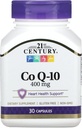 21st Century Co Q10 400 mg Veg Capsule, 30 Count