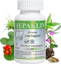 Hepaklin – Herbal Liver Detox & Support Formula per la salute, 120 Tab