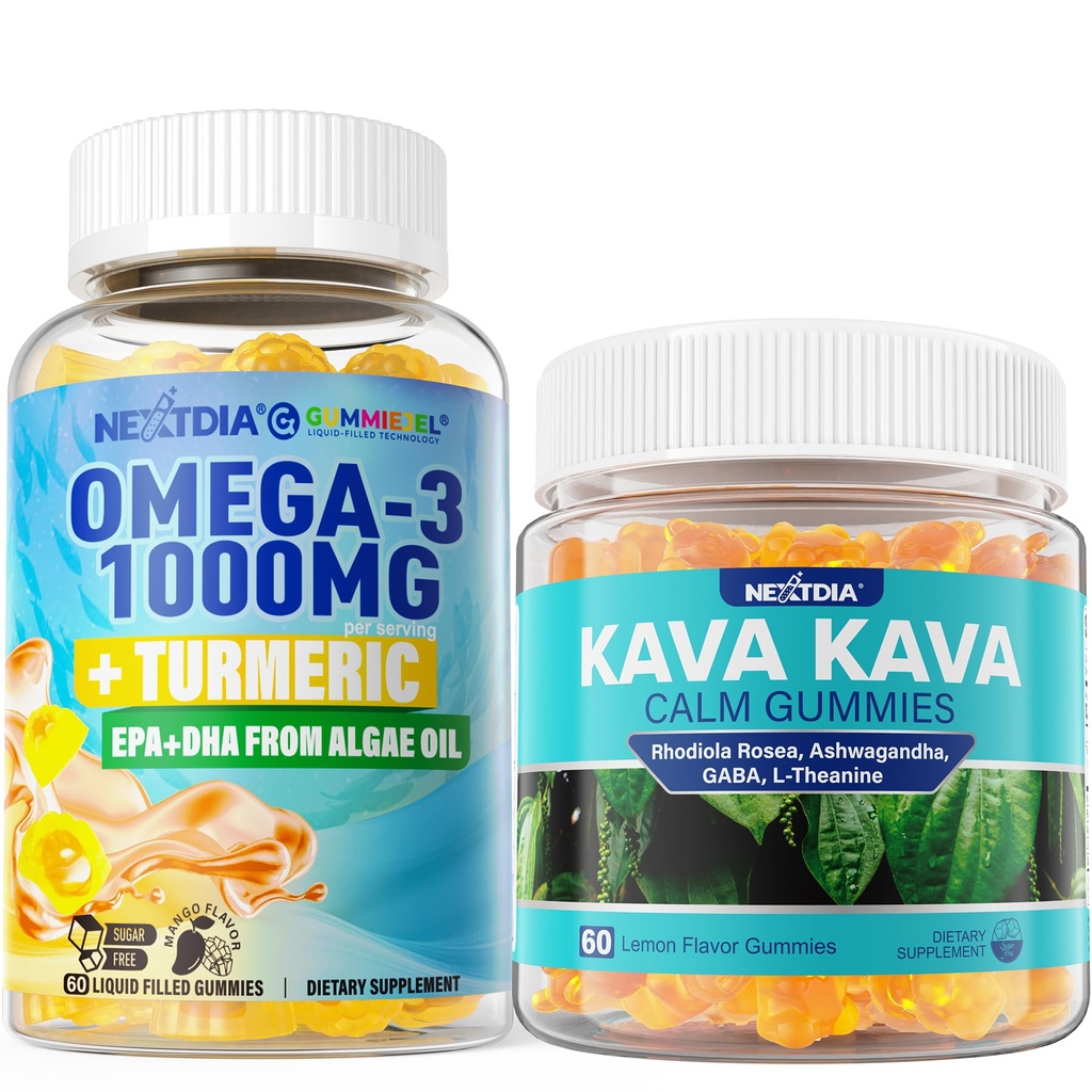 Omega3 + curcuma, Kava Calm Gummies