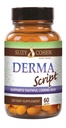 Script Essentials DermaScript Clear Skin Probiotic- Skin Care Routine Supplemento - Biotin Face Supplemnt - Combatte l'acne, l'asciutto, l'irrigazione e le uova (60 capsule)