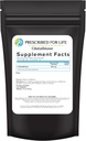 Prescritto per la vita L Glutathione Polvere, Glutathione puro ridotto, Tripeptide di aminoacidi Glicina, Glutamina e Cysteine, Antiossidanti supplemento per il supporto immunitario (0.5oz / 14g)
