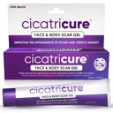 Cicatricure Advanced Scar Gel per viso e corpo - Risultati provati in 2 settimane, Trattamento delle cicatrici per cicatrici, Segni di stretch, Scarse di ustioni e lesioni, Trattamento delle cicatrici, 1 oz (28 g)