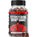 Testosterone Gummies per gli uomini (60 conte) supplemento di testosterone per gli uomini - Booster di prova Premium - Forza di supporto, Stamina, Drive & Performance - Terze Parti testate, Non OGM, Vegan Safe & Made in USA