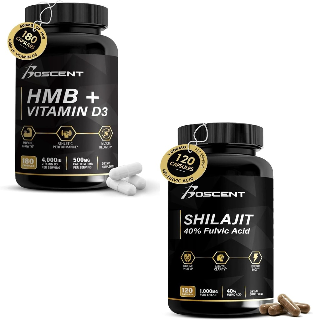 HMB & Shilajit Forza & Energy Pack