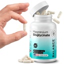 Magnesio Bisglycinate 200mg - Supplemento di Magnesio Chelato ad Alta Assorbimento - Genere su Stomach, Senza Glutine, Supporti Sonno, Crampe Muscoli & Mood Positivo - 120 capsule (Pack of 1)