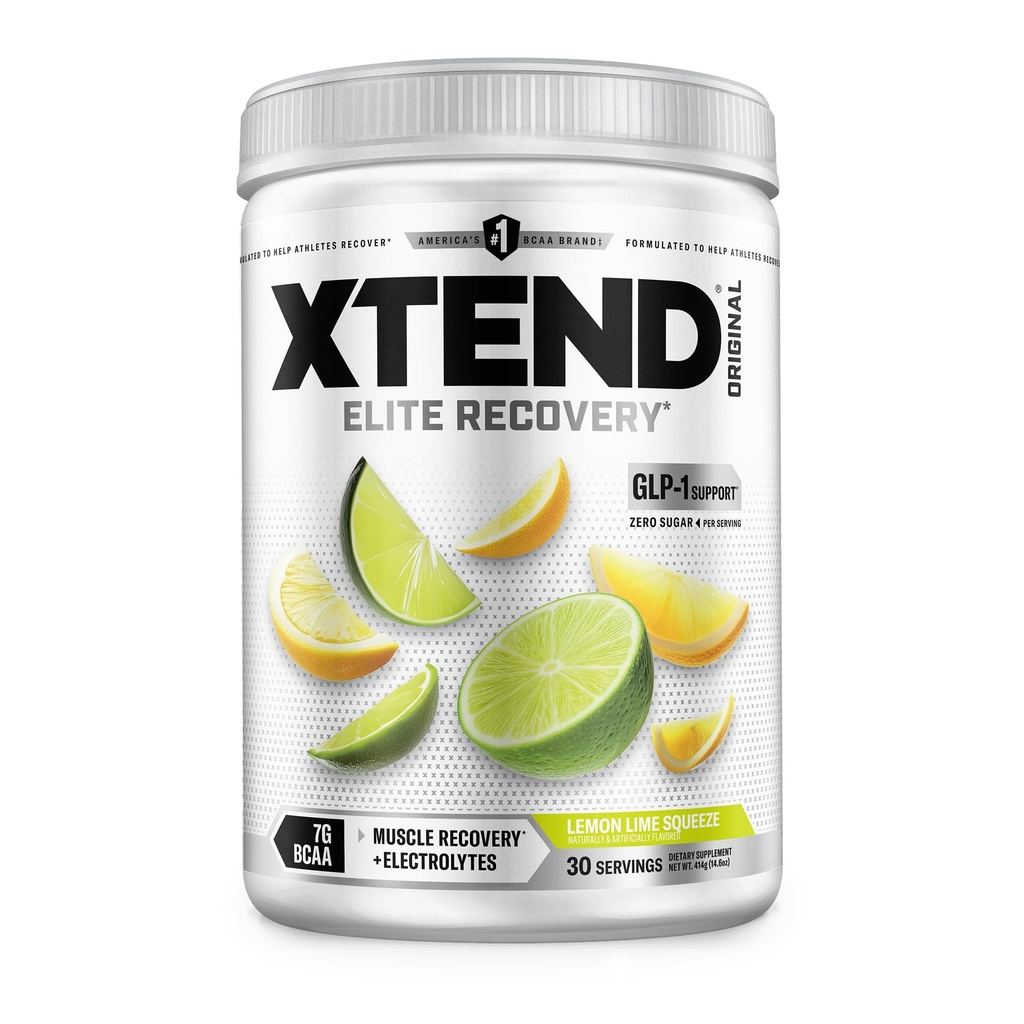 Xtend XTEND Original BCAA Polvere 7g BCAA e 2.5g L-Glutamina, Sugar Free Post Workout Muscle Recovery Drink con aminoacidi per uomini e donne, 30 Serve