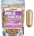 Capsule di semi di cardo al latte - 180 conteggio (3 mesi di fornitura) Integratore di cardo premium Ricco di Silymarin per sostenere il fegato e la digestione - Pure, non OGM Cardo Mariano Pillole di cardo