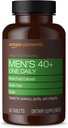Elements Men's 40+ One Daily Multivitamin, Vegan, 65 Compresse, 2 mesi di fornitura (Packaging può variare)