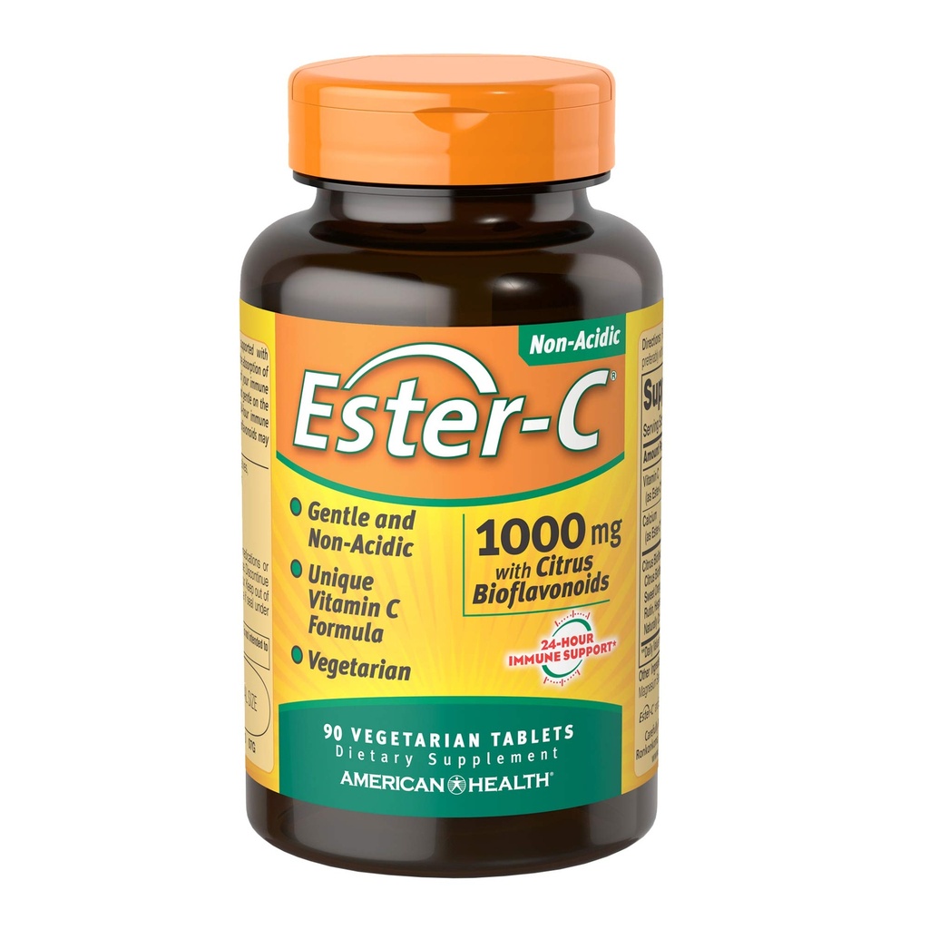 American Health Ester-C con Citrus Bioflavonoidi, 1000 mg, 90 compresse