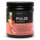 LEGION Pulse Pre Workout - Tutto naturale Nitric Oxide Preworkout Bere per aumentare l'energia, Creatina libero, naturalmente addolcito, Beta Alanine, Citrulline, Alpha GPC (Tropical Punch)