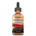 Extra Forza 6000mcg Vitamina B12 gocce liquide sublinguali - metilcobalamin, VIT B 12 Supporta energia, Assorbimento massimo, 60 Serve, Non OGM, Vegan Friendly, Prodotto negli Stati Uniti