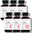 SMARTERNUTRITION CoQ10 400 mg ad alto assorbimento - Naturally Fermented Ubiquinone w/Organic Olio d'oliva a freddo - per la salute del cuore, Energia cellulare - Non-OGM, Gluten Free - 360 Count[180-Day Supply]