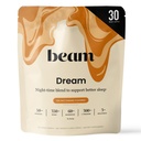 Beam Dream Sleep Powder, L-teanina, Apigenin, Reishi e Magnesio, Terze Parti hanno testato il sonno naturale & Sleep Supplemento per sonno profondo, Rilassamento e recupero, Supporto naturale del sonno, 30 Serve