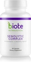 Biote Nutraceuticals - Complesso SENOLYTIC - Antiossidanti + Invecchiamento sano (30 capsule)