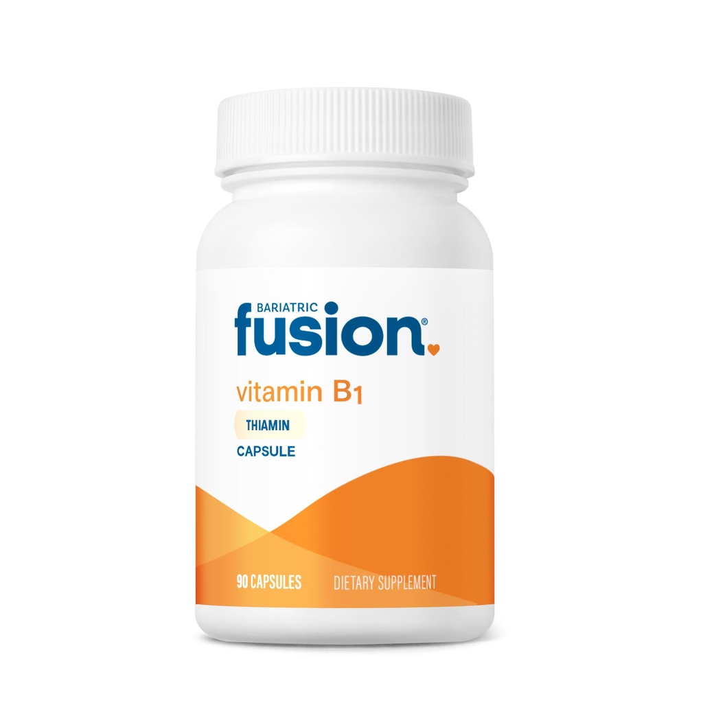 Vitamina B1 (Thiamine) di Fusione Bariatrica per i pazienti affetti da chirurgia baratrica Compreso il bypass gastrico & manica Gastrectomy, Facile da ingoiare capsula, 90 Conte