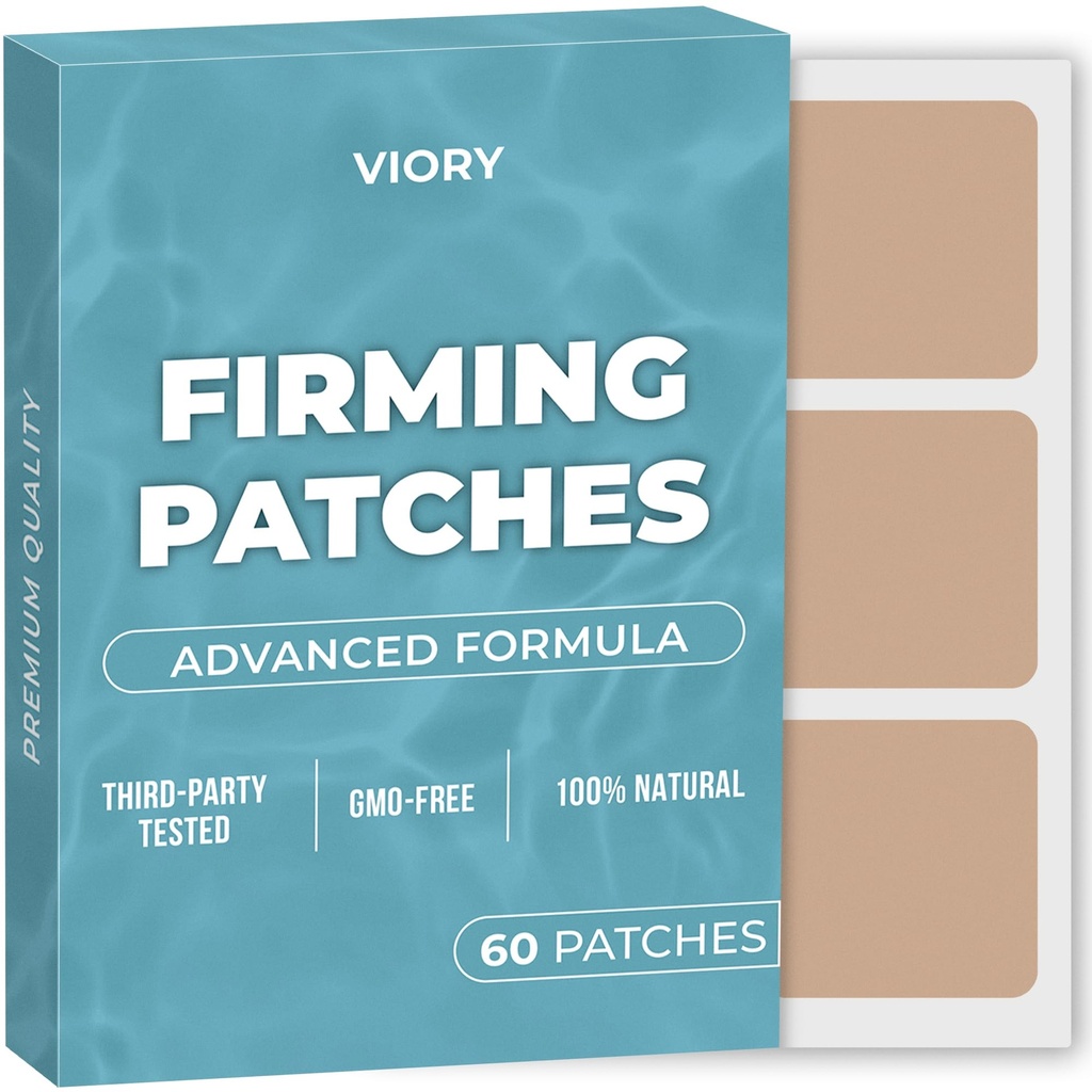 Patch B12 Firming (Pack of 60) - Patch naturale al 100% per le donne e gli uomini - Energy, Focus & Body Support - Formula potenziata
