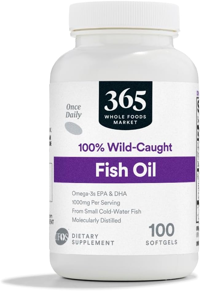 365 da Whole Foods Market, Oil Fish 1000 Mg, 100 Softgels