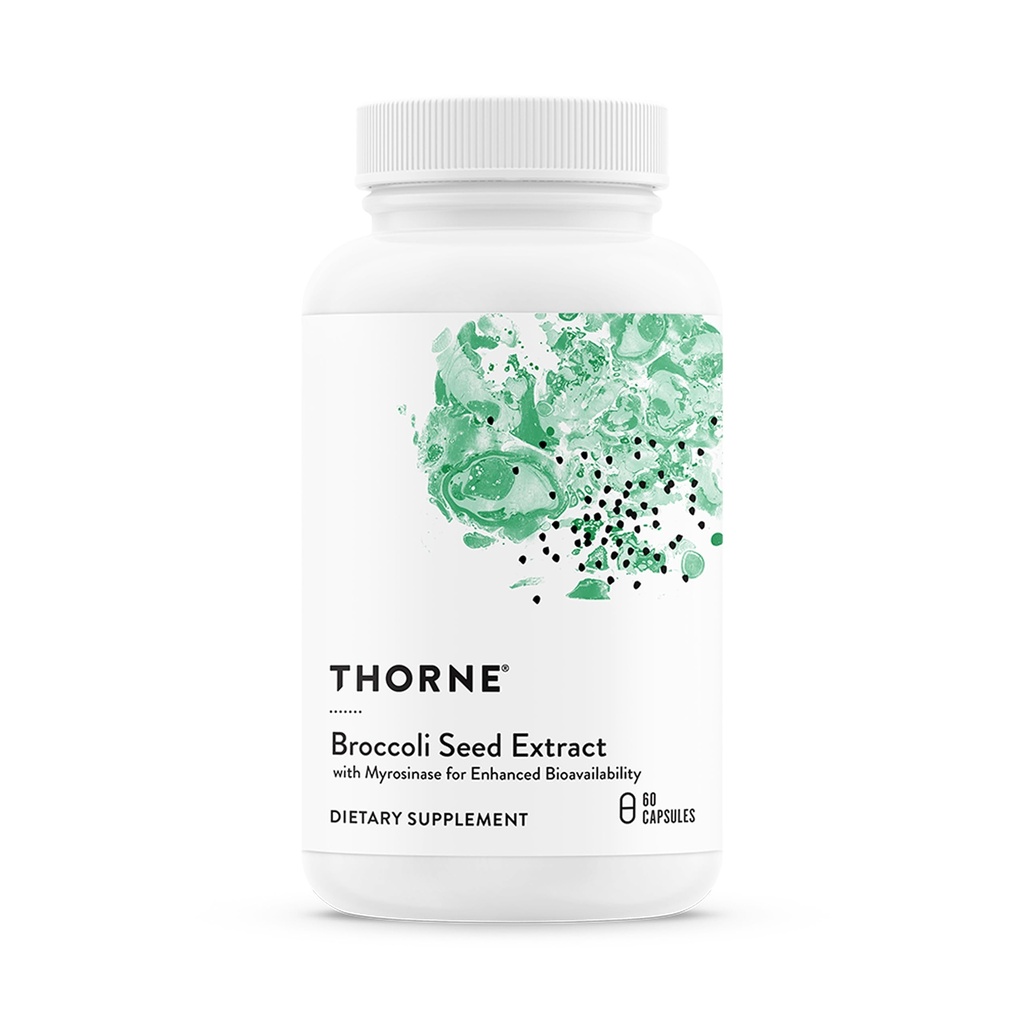 THORNE - Estratto di semi di broccoli (ex Crucera-SGS) per il supporto antiossidante* - Glucosinolato di zolfo (SGS) - 60 capsule