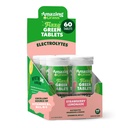 Stupefacente erba Electrolyte compresse, Fizzy Greens acqua aromaing Tablet con vitamine, Hydrate Strawberry Lemonade, 10 conte (Pack of 6) (Packaging May Vary)