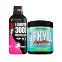 PROSUPPS L-carnitina 3000 Stimolant Liquid Shots (31 Serve, Dragon Fruit) e Mr. Hyde Signature Series Pre-Workout Energy Powdered Drink (30 Serve, Blueberry Lemonade) Bundle