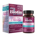 Prodotti di purezza MyBiotin ProClinical – Capelli Thicker A partire da 3 settimane e combattimenti rughe - MB40X Brevettato Biotin Vitamina B7 Matrix w/Astaxanthin - 40X Più solubile vs Biotina ordinaria, 30 Veg Capsule