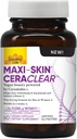 Country Life Maxi-Skin CeraClear, 60 capsule vegane – Ceramidi di radice Konjac clinicamente studiati per sostenere la pelle chiara, idratata & migliorare l'iperpigmentazione – Gluten Free, Vegan, Kosher