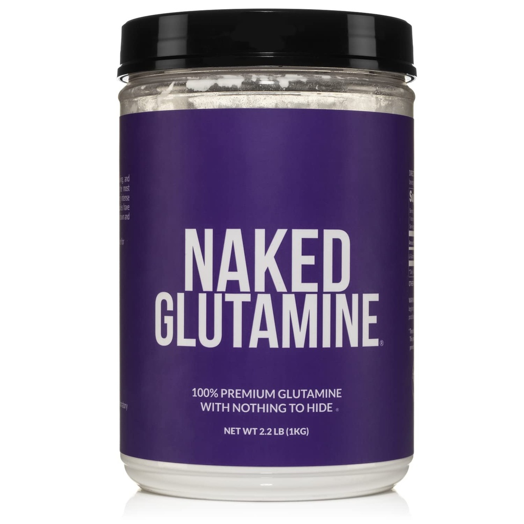 Pure L-Glutamina Made in the USA - 200 Servings - 1.000g, 2,2lb Bulk, Vegan, Non OGM, Gluten e Soy Free. Nessun Additivo
