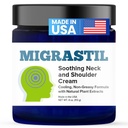 Vigor di base Migrastil Collo e Spalla Crema - Fast-Acting & Potente - Crema Topica non grassa (4 oz.) Prodotto negli Stati Uniti