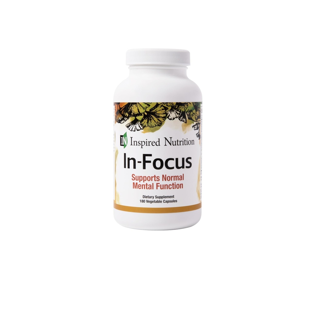 in-Focus - Supporta Clarity Mentale - No Caffeina - 180 capsule