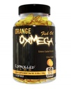 Integratore di olio di pesce Oximega arancio Oximega 120 Softgels, EPA e DHA, 2000mg Omega- 3 acidi grassi, Citrus-Flavor, Softgels Burpless