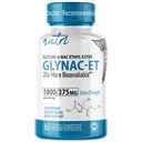 Nutri NAC Ethyl Ester + Glycine - Extra Strength 375mg - NACET withe Selenium - 80% Biodisponibilità - N-Acetylcysteine - Anti Aging Supplement, Boost Glutathione - 60 Capsule - 3rd Party Tested