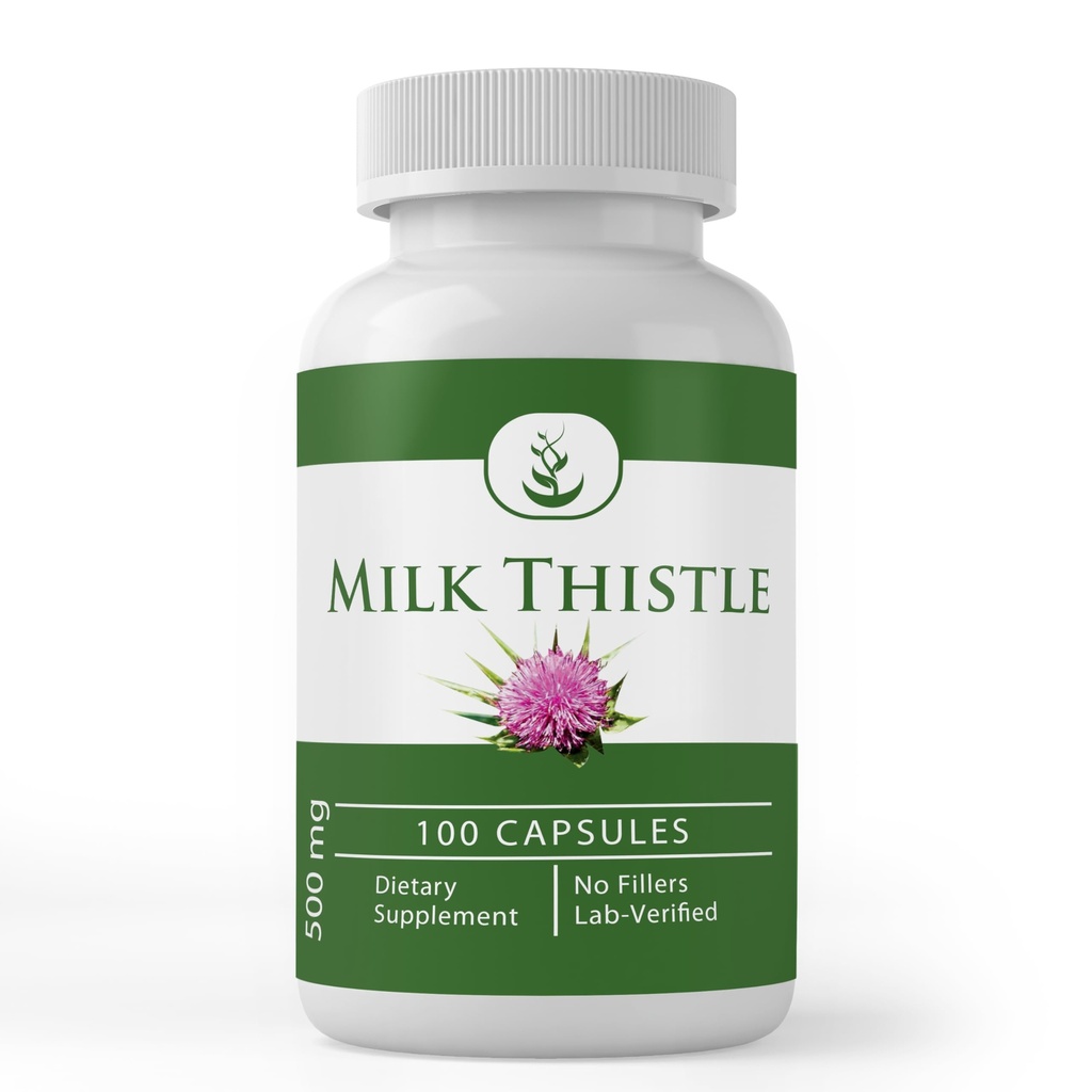 Ingredienti originali puro Latte Thistle (100 capsule) No Magnesio o Filler di riso, Sempre Pure