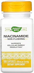 Via della natura, Niacinamide, 500 mg, 100 capsule