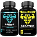 Prime Labs L Arginina (60 ct) + Capsule di Creatina (120 ct)