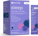Supplemento di sonno, Melatonin-Free Magnesium Calm Powder, GABA, L-teanina, Myo-inositol, Calm Sleep Drink Mix per aiutare a rilassarsi, polvere di sonno, polvere di magnesio per il sonno, Super Calm Drink Mix 24pk